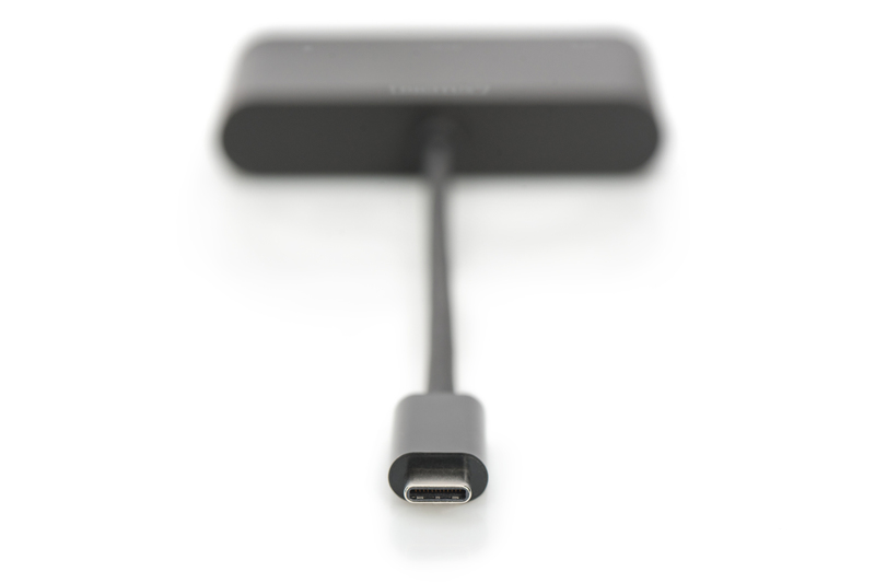 USB хаб DIGITUS USB-C – HDMA, 2xUSB (DA-70855)