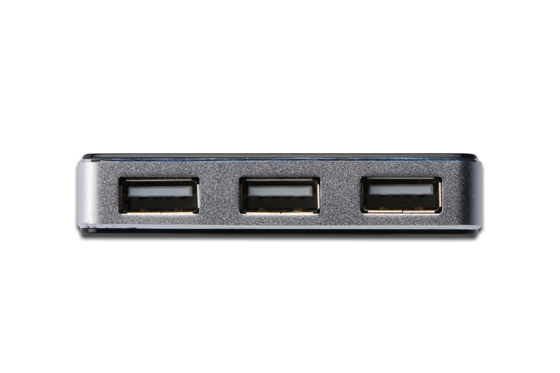 USB хаб DIGITUS USB 2.0 Hub, 4 Port (DA-70220)