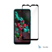 Защитное стекло 2E для TECNO POP 5 (BD2p) 2.5D FCFG Black border (2E-TC-POP5-SMFCFG-BB)