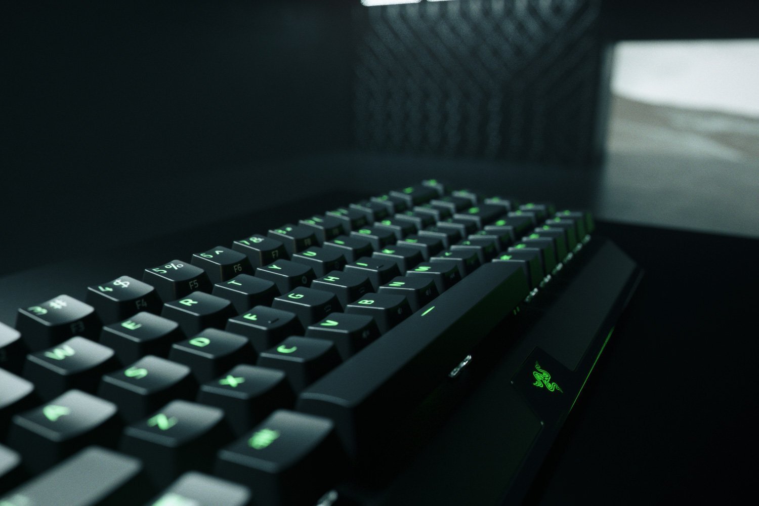 Ігрова клавіатура Razer BlackWidow V3 Mini HyperSpeed Green Switch WL/BT/USB RU RGB, Black (RZ03-03891600-R3R1)