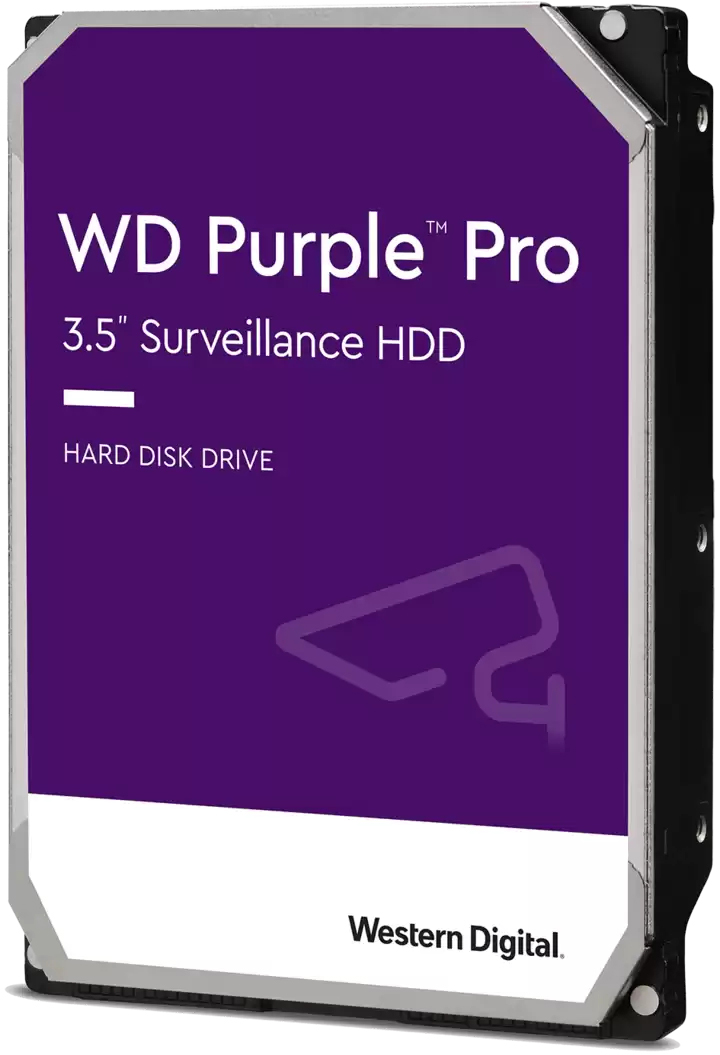 WD Жорсткий диск 3.5" SATA 3.0 12TB 7200 256MB Purple Pro Surveillance