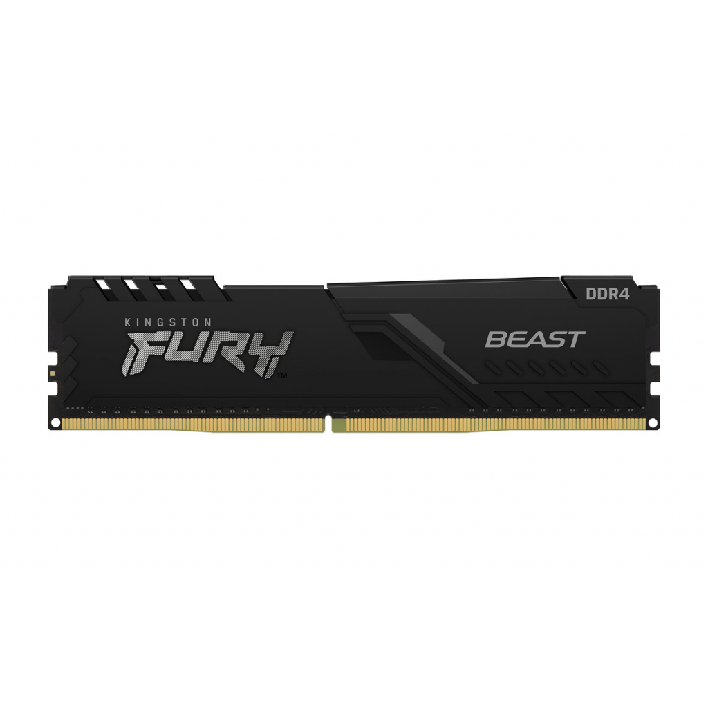 Пам'ять для ПК Kingston DDR4 3200 16GB KIT (8GBx2) FURY Beast Black (KF432C16BBK2/16)