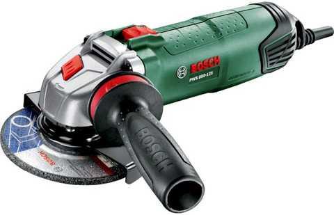 Шліфмашина кутова Bosch PWS 850-125, 125мм, 850Вт, 12000об•хв, 1.8кг