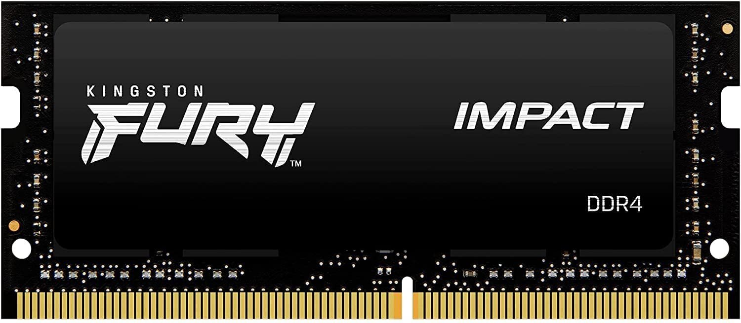 Устройство для ноутбука Kingston DDR4 3200 16GB KIT (8GBx2) SO-DIMM FURY Impact (KF432S20IBK2/16)