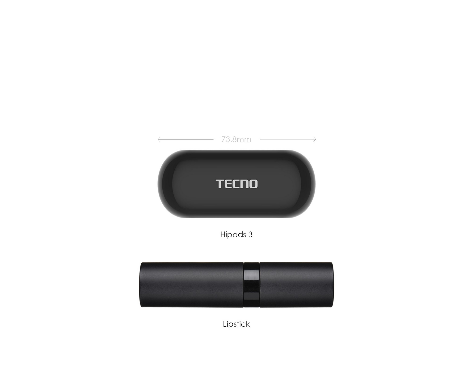 Наушники TECNO Hipods H3 Black (4895180768019)