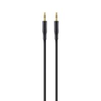 Кабель Belkin jack 3.5mm M/M портативний 2m Black/Gold (F3Y117BT2M)