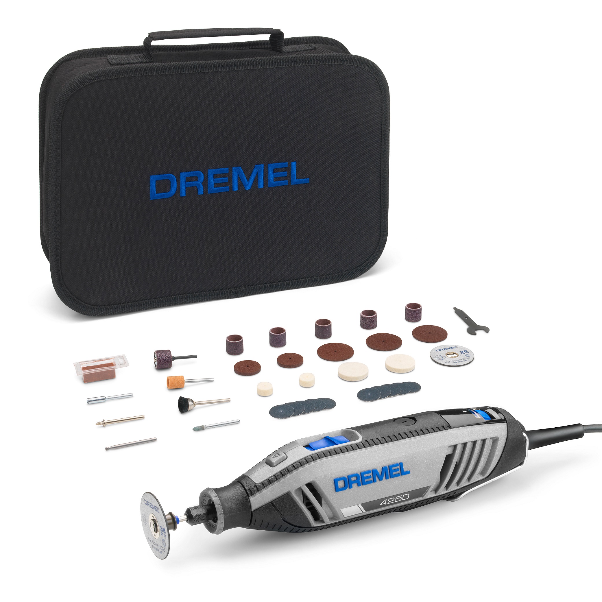 Багатофункціональний інструмент гравер Dremel 4250–35, 35 насадок