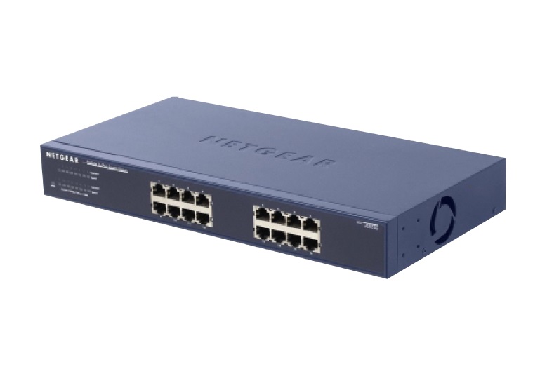 Комутатор NETGEAR JGS516v2 16xGE, некерований