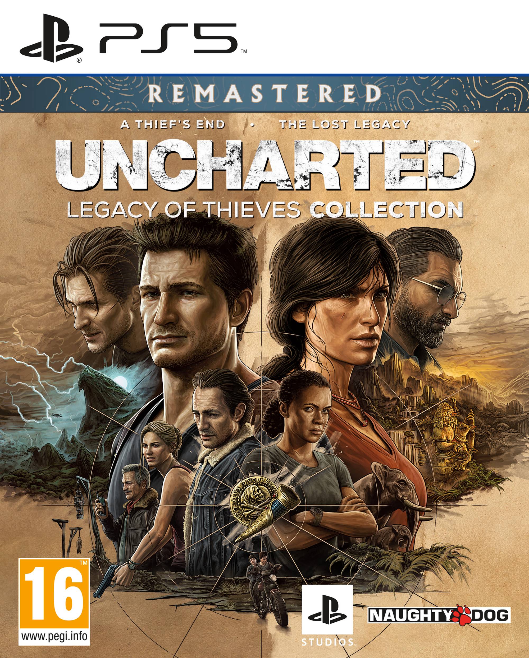 Гра Uncharted: Legacy of Thieves Collection (PS5)