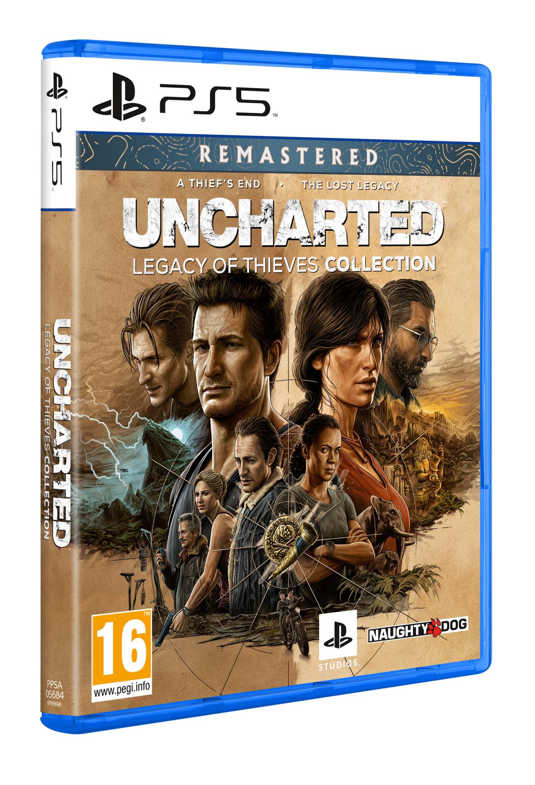 Гра Uncharted: Legacy of Thieves Collection (PS5)