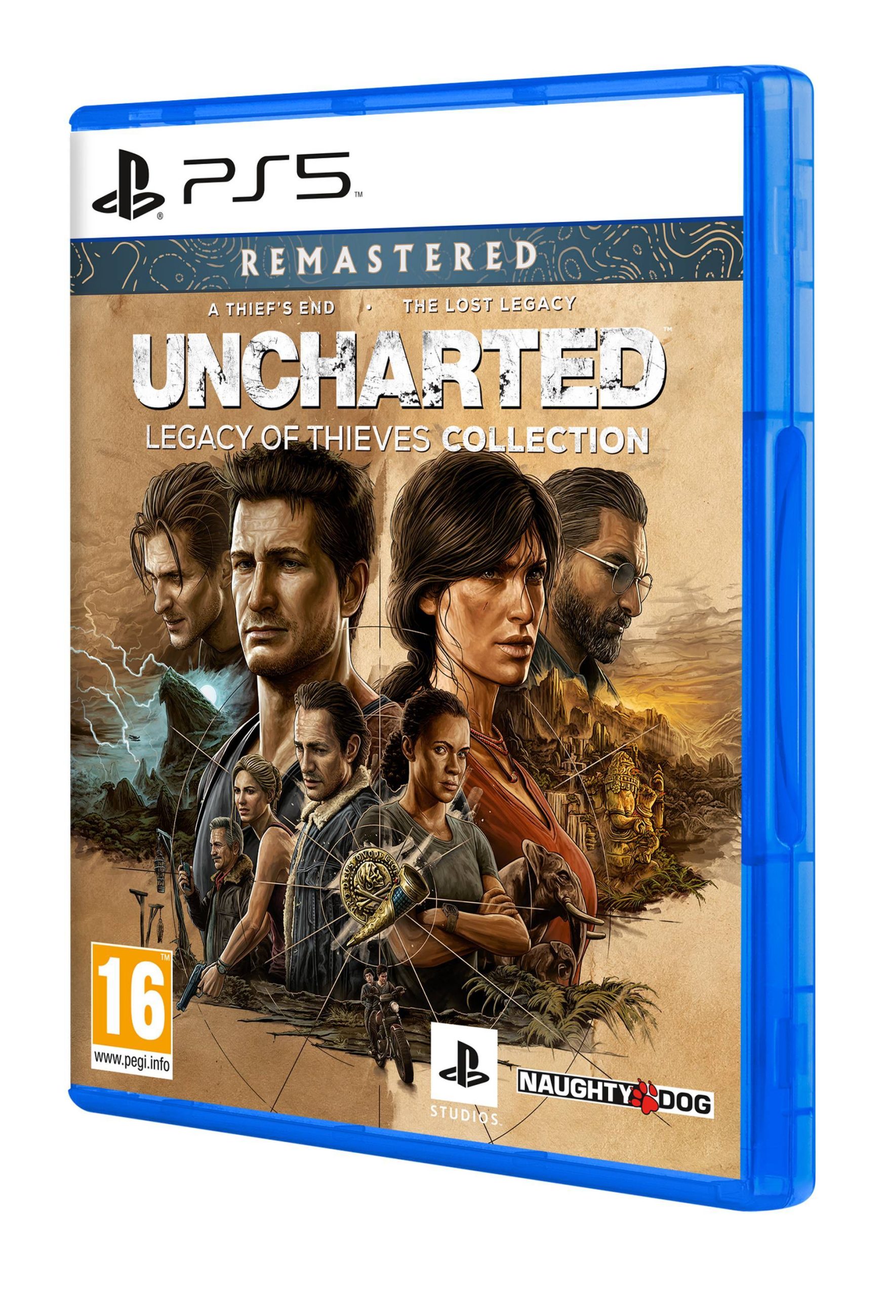 Гра Uncharted: Legacy of Thieves Collection (PS5)