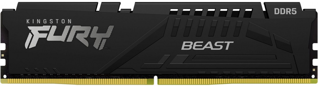 Память для ПК Kingston DDR5 5200 16GB FURY Beast Black (KF552C40BB-16)