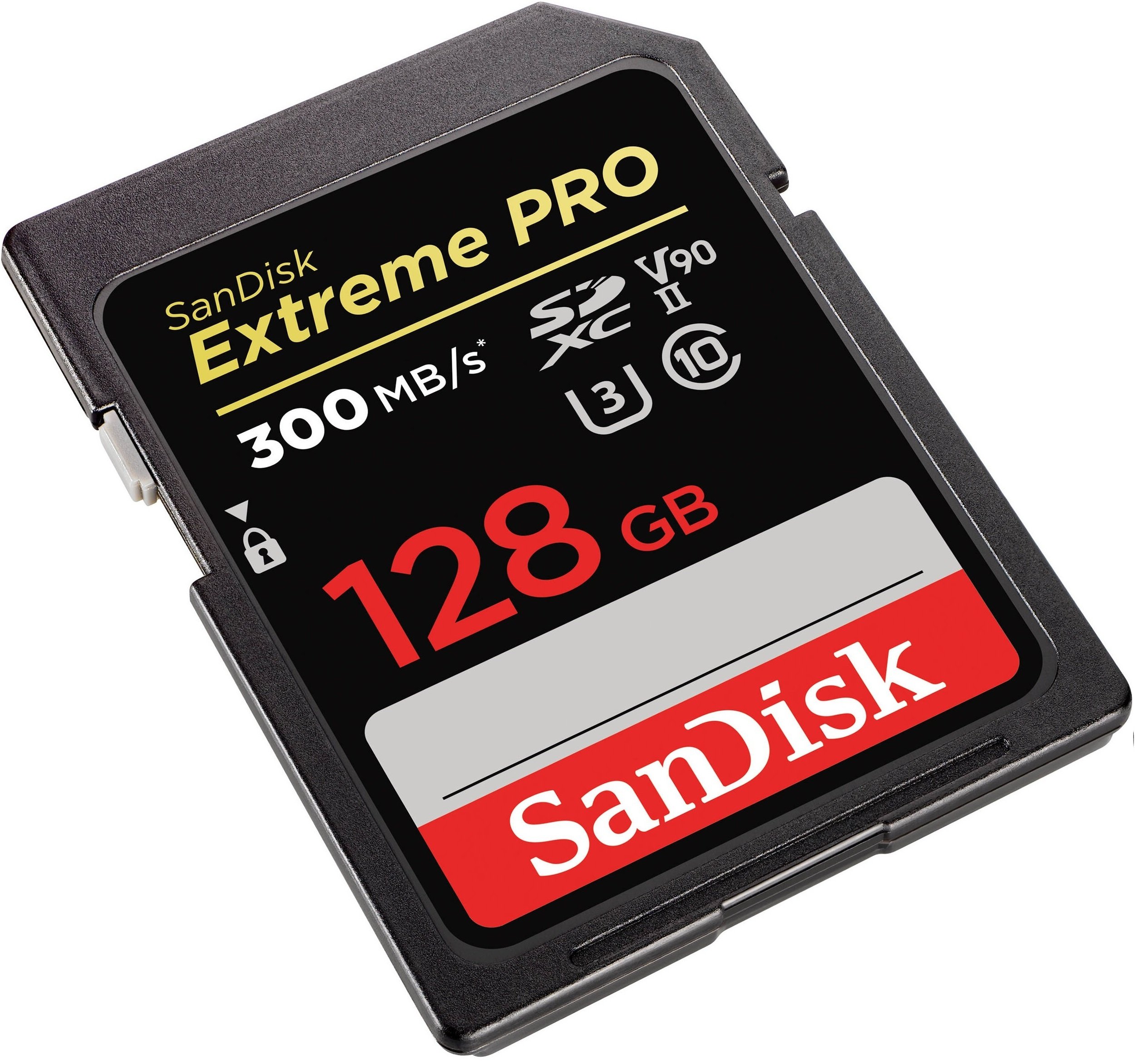 Карта пам`яті SanDisk SDXC 128GB C10 Extreme Pro UHS-II U3 V90 R300/W260MB/s (SDSDXDK-128G-GN4IN)