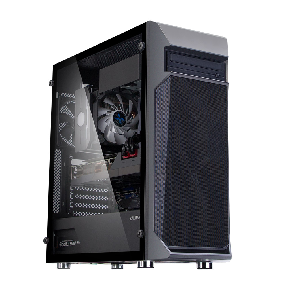 Корпус ПК ZALMAN Z1 PLUS Black