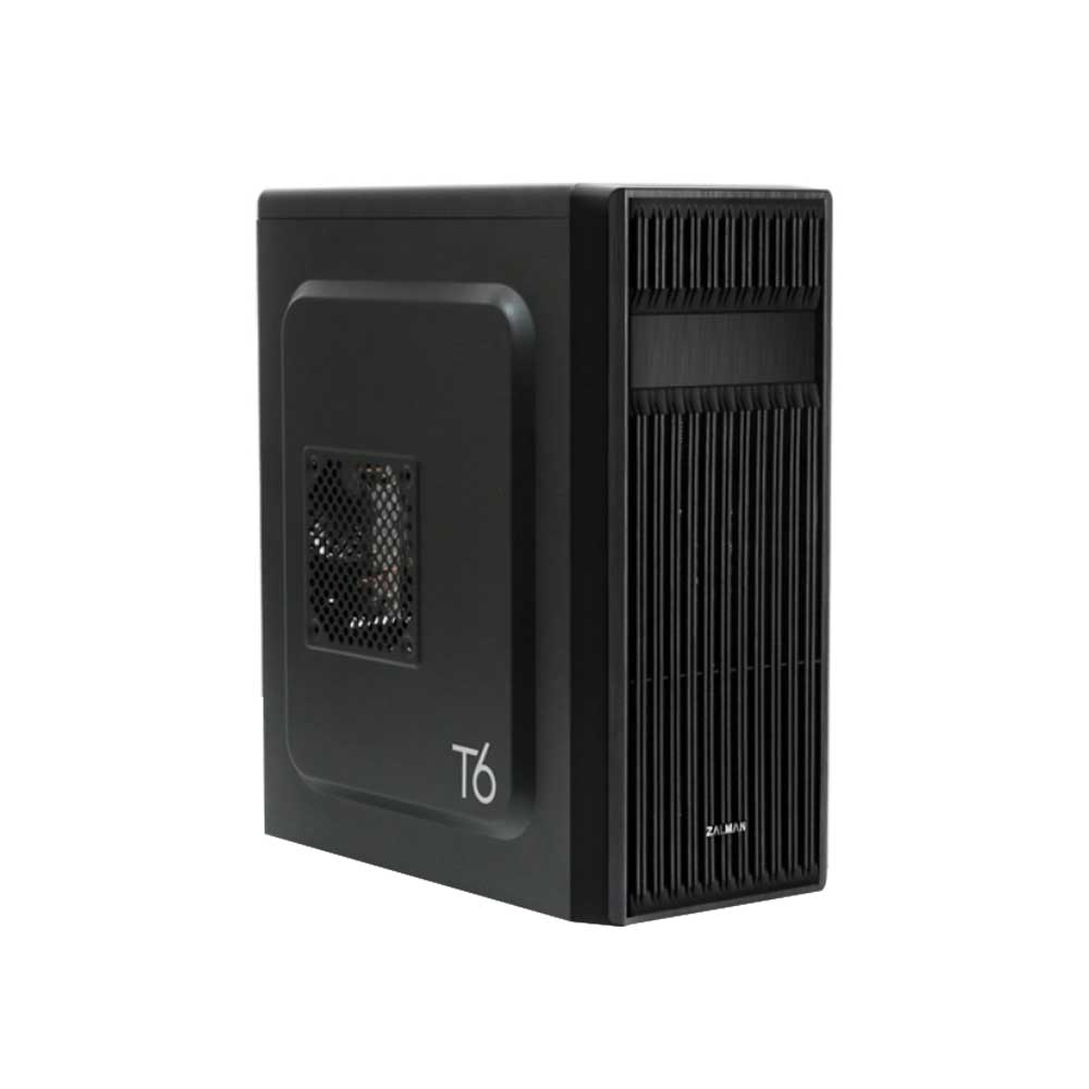 Корпус ZALMAN T6, MidT, 2xUSB2.0, 1xUSB3.0, 2x120мм, без БП, чорний