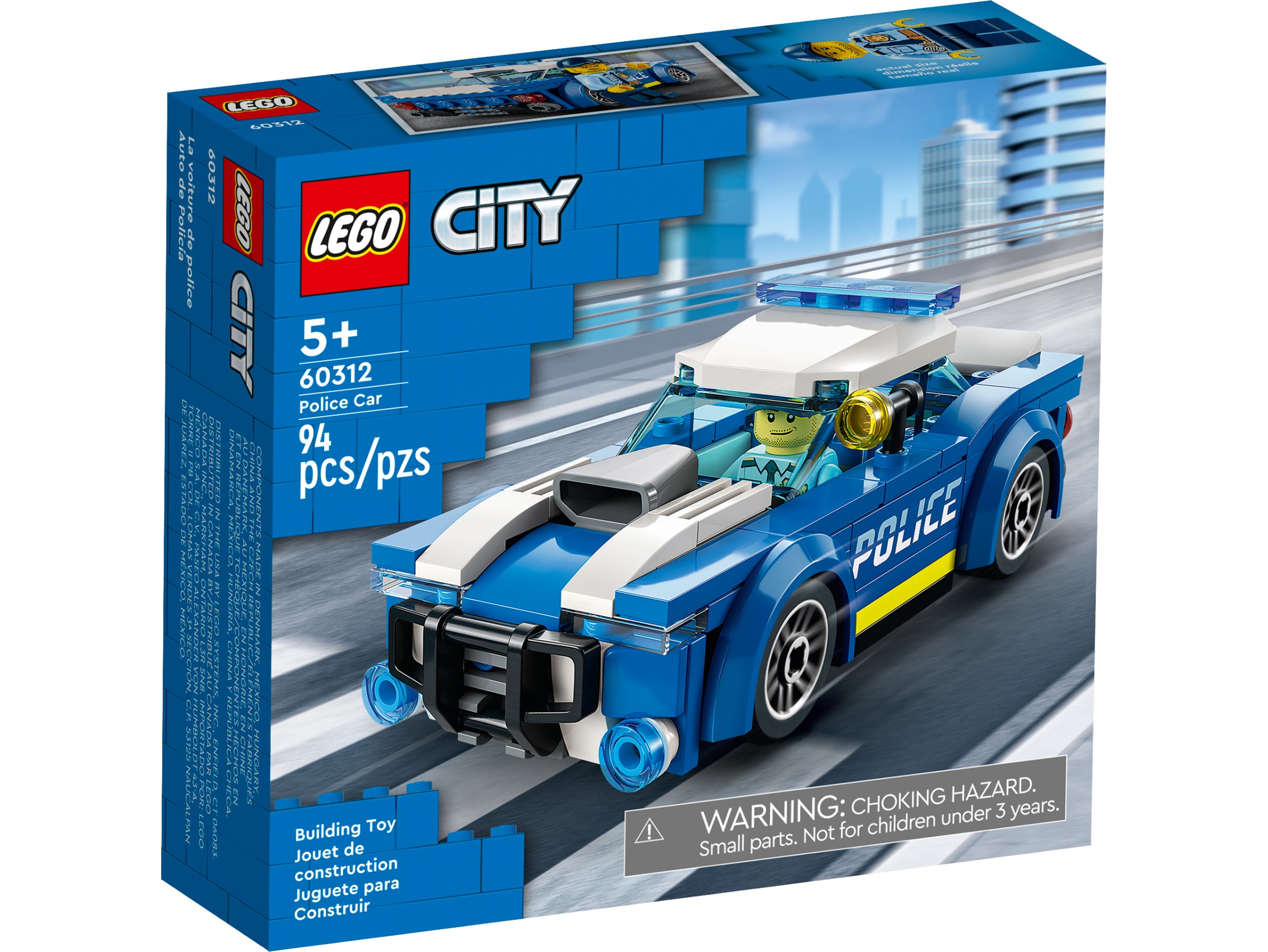 LEGO 60312 City Поліцейська машина