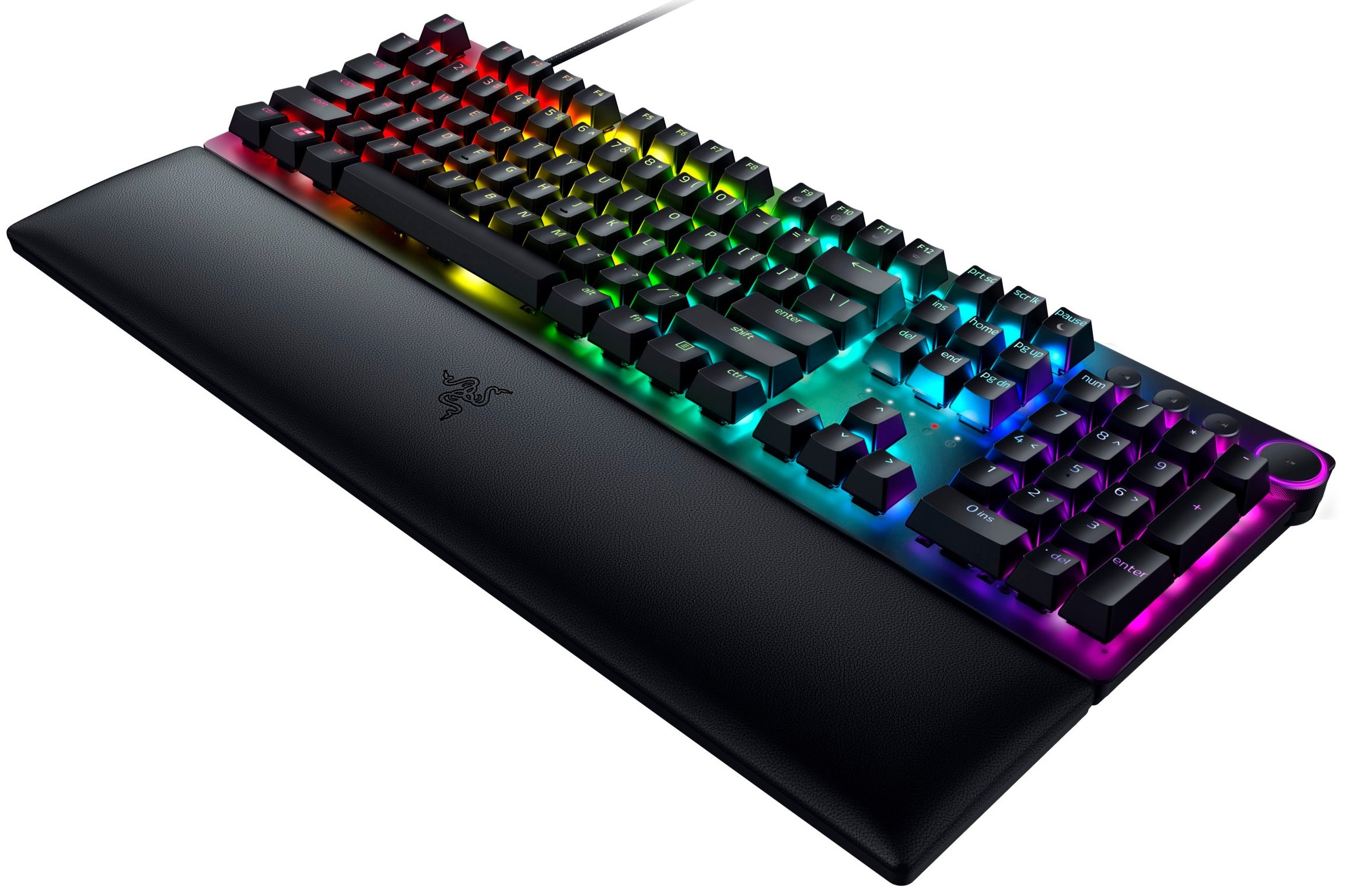 Ігрова клавіатура Razer Huntsman V2 Purple Switch RU Black (RZ03-03931300-R3R1)