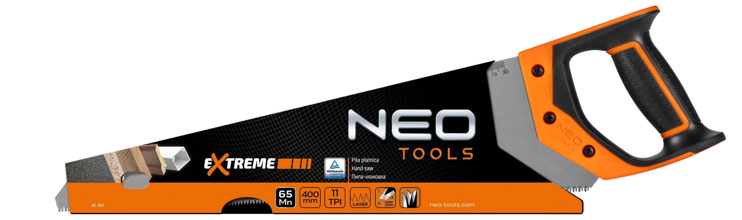 Ножівка по дереву Neo Tools Extreme, 400мм, 11TPI