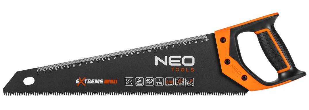 Ножівка по дереву Neo Tools Extreme, 400мм, 7TPI, PTFE