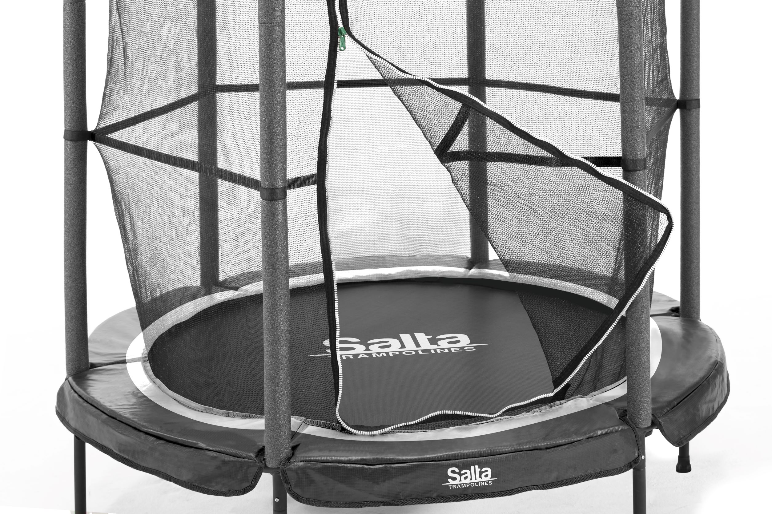 Батут Salta Junior trampoline круглий 140 см Black