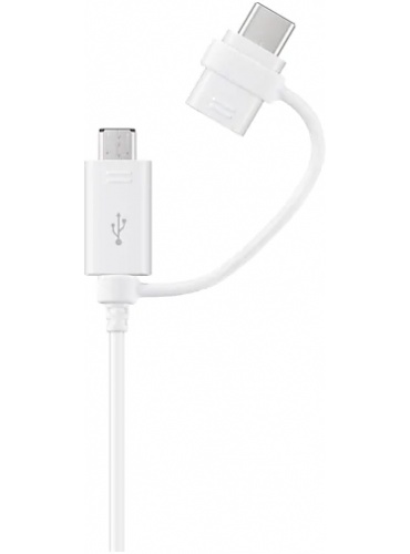 Кабель Samsung USB-A – Type-C + microUSB 1.5m White (EP-DG930DWEGRU)