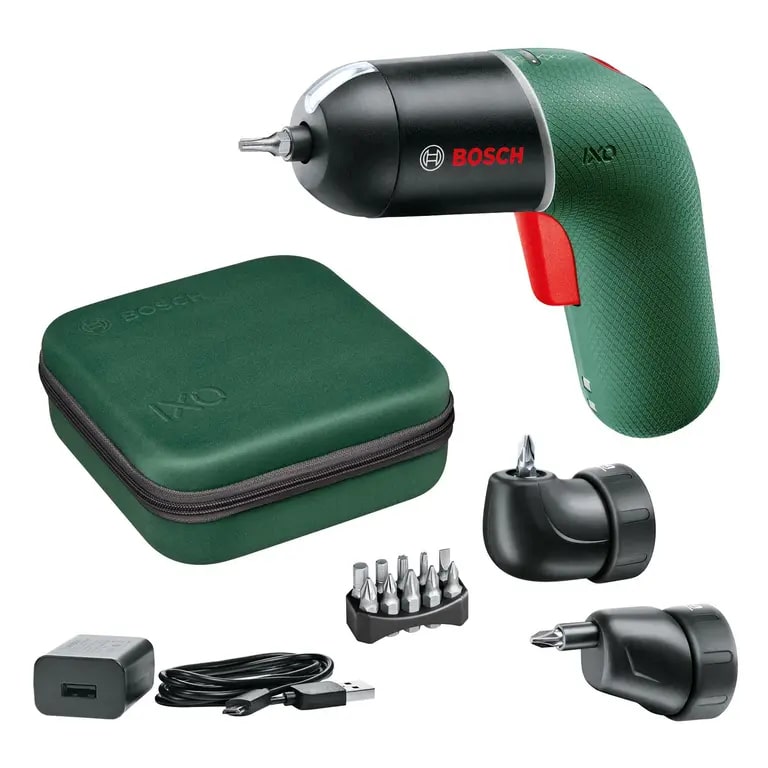 Шуруповерт Bosch IXO VI (full), 10 біт, 2 насадки, кейс (0.603.9C7.122)