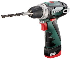 Акумуляторний дриль-шуруповерт Metabo BS Basic, 12V 2x2Ah (600984000)