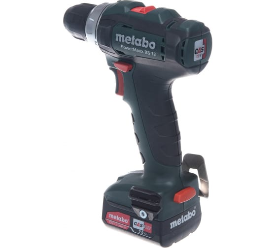 Аккумуляторная шуруповерт-дрель Metabo PowerMaxx BS 12