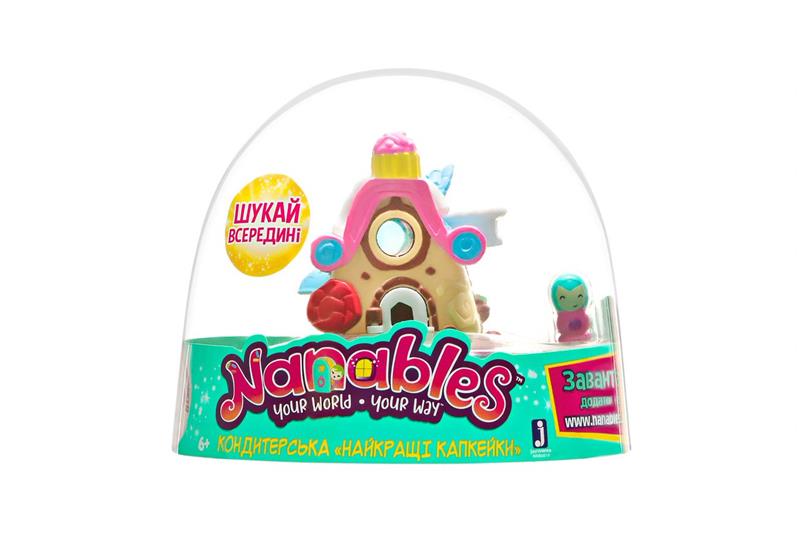 Игровая фигурка Nanables Small House Город сладостей, Кондитерская Лучшие капкейки