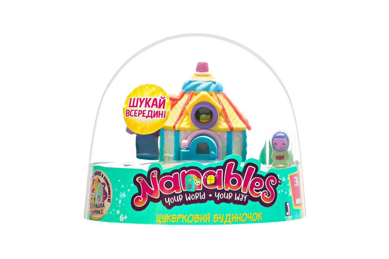 Игровая фигурка Nanables Small House Город сладостей, Конфетный домик