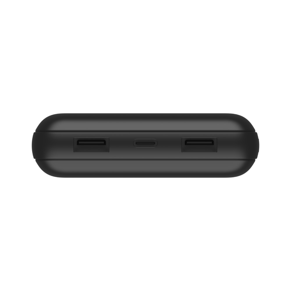 Портативний акумулятор Belkin 20000mAh, 15W, Dual USB-A, USB-C, black (BPB012BTBK)