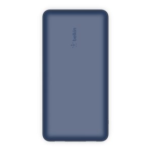 Портативний акумулятор Belkin 20000mAh, 15W, Dual USB-A, USB-C, blue (BPB012BTBL)