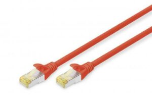 Патч-корд DIGITUS CAT 6a S-FTP, 1м, AWG 26/7 Red (DK-1644-A-010/R)