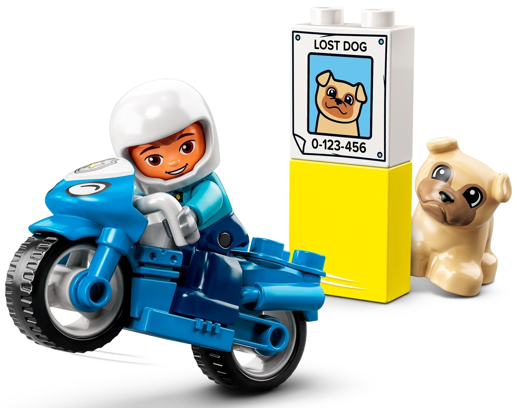 LEGO 10967 DUPLO Town Полицейский мотоцикл