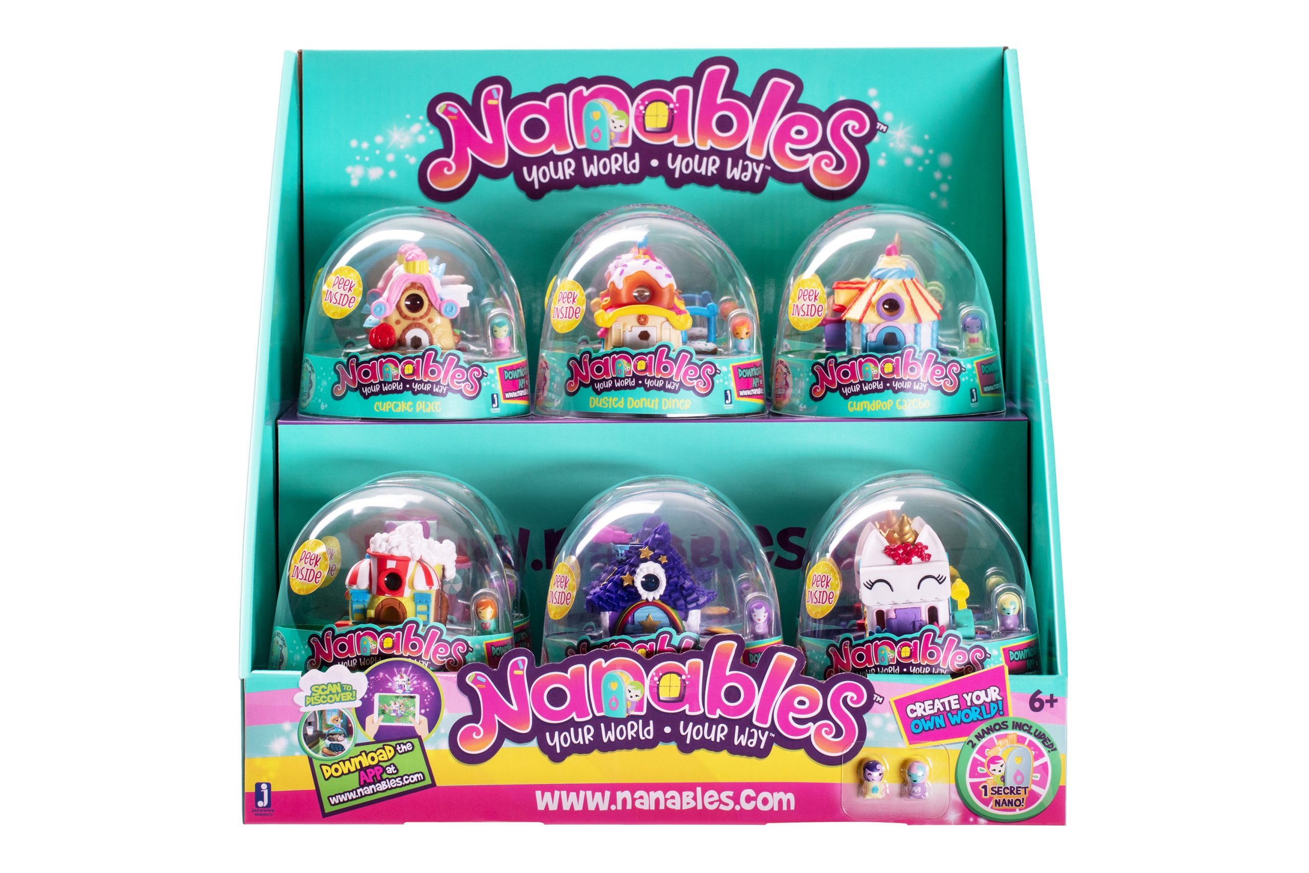 Игровая фигурка Nanables Small House Город сладостей, Конфетный домик