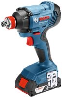 Гайковерт ударный Bosch GDX 180-Li, аккумулятор, 2х18 В, 180 Нм, M6-M14, 1.1кг, кейс (06019G5223)