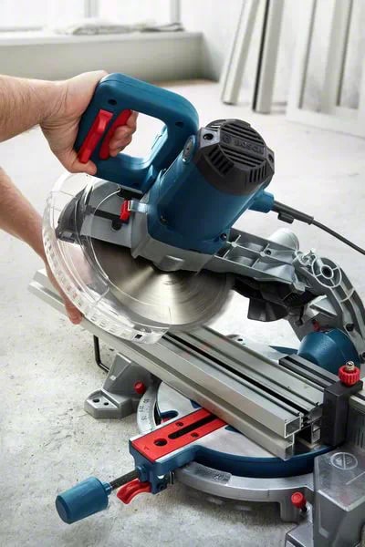 Пила торцювальна Bosch GCM 216, 1300Вт, диск 216мм, 10.1кг