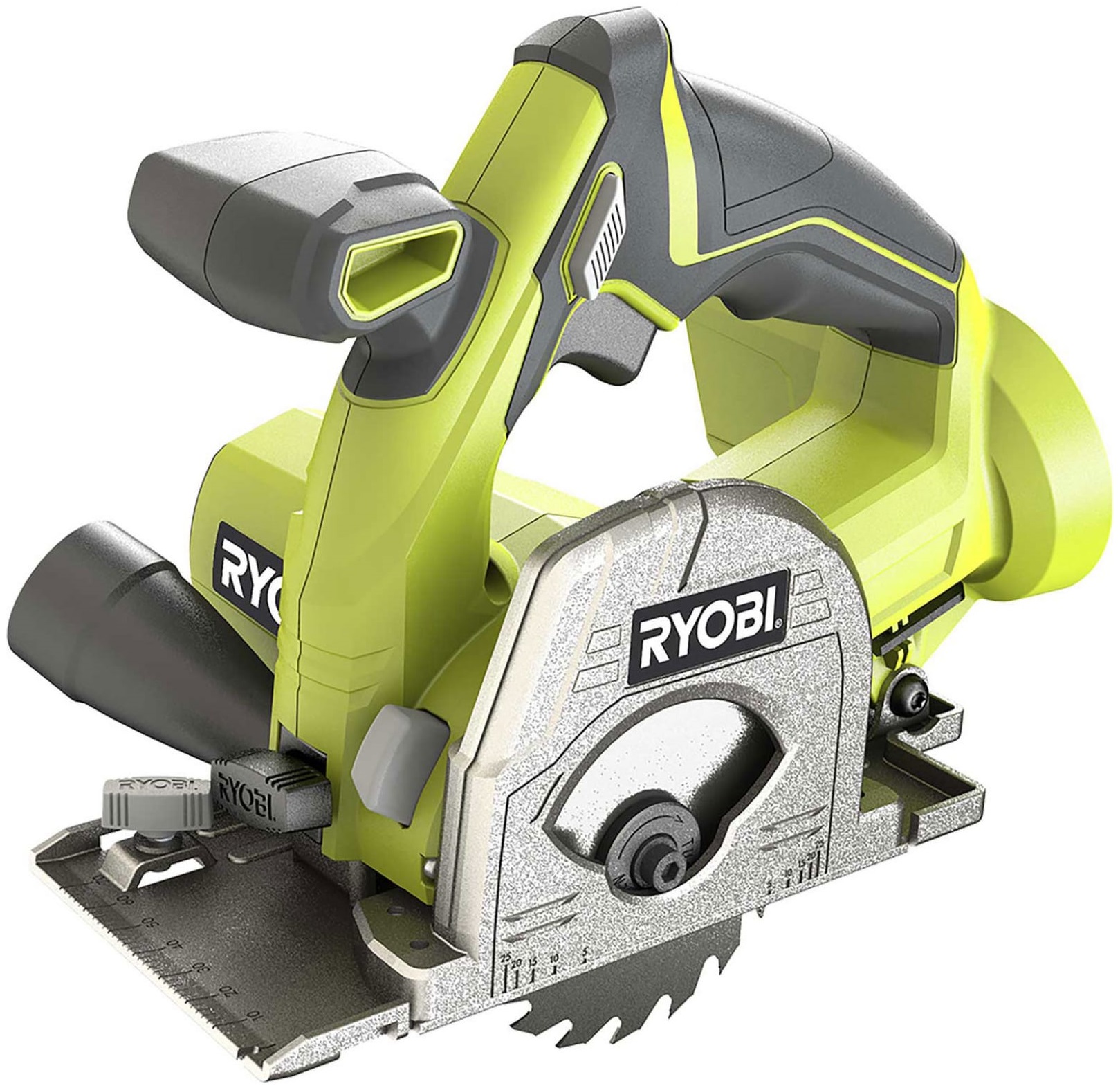 Пила дискова універсальна акумуляторна Ryobi R18MMS-0 ONE+, 18В, 85мм, 1.9кг, без АКБ та ЗП