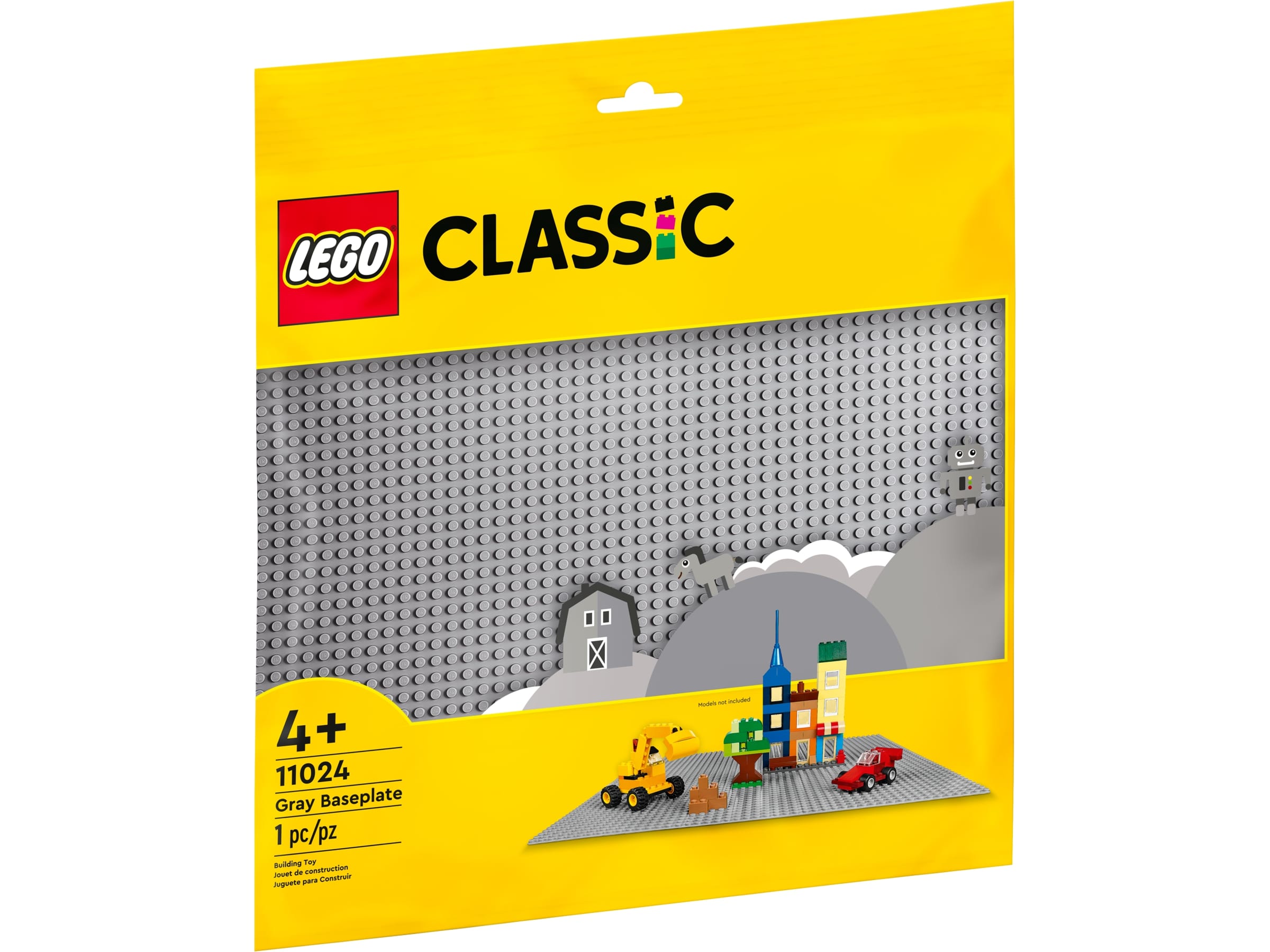 LEGO 11024 Classic Сіра базова пластина