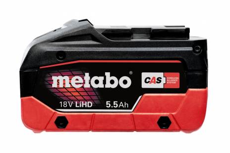 Акумулятор Metabo LiHD 18 В, 5.5 Ач