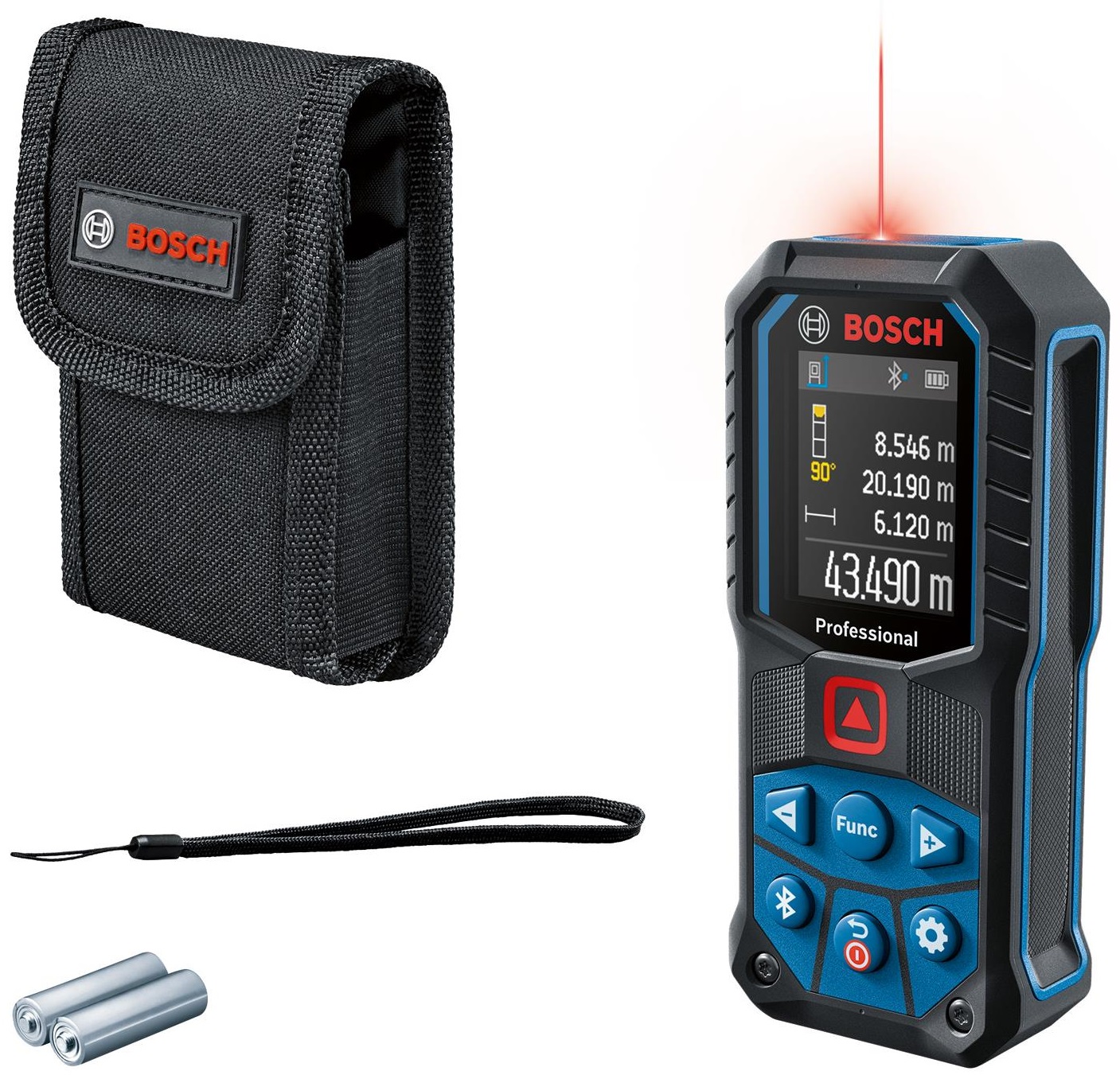 Далекомір лазерний Bosch GLM 50-27 C, 0.05-50м, ±1.5мм, IP65, 0.2кг