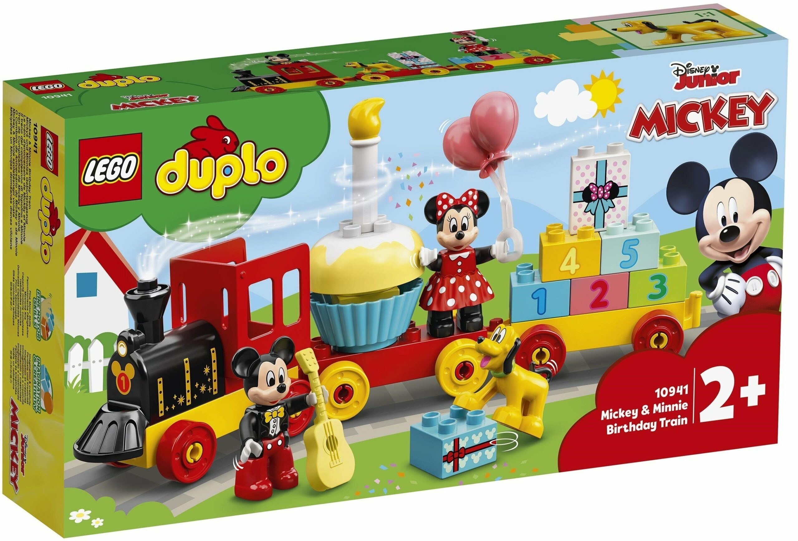 LEGO 10941 DUPLO Disney Святковий поїзд Міккі та Мінні