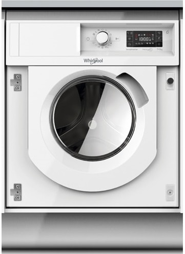 Прально-сушильна машина Whirlpool вбудована фронтальна, 7(5)кг, 1400, A+++, 60см, дисплей, пара, інвертор, білий