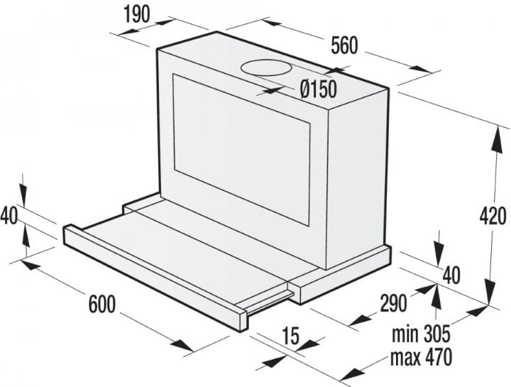 Витяжка Gorenje BHP623E8X