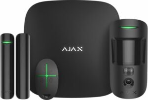 Комплект охоронної сигналізації Ajax StarterKit Cam Plus, hub 2 plus, motioncam, doorprotect, spacecontrol, jeweller, бездротови