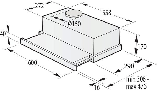 Витяжка Gorenje TH62E4X