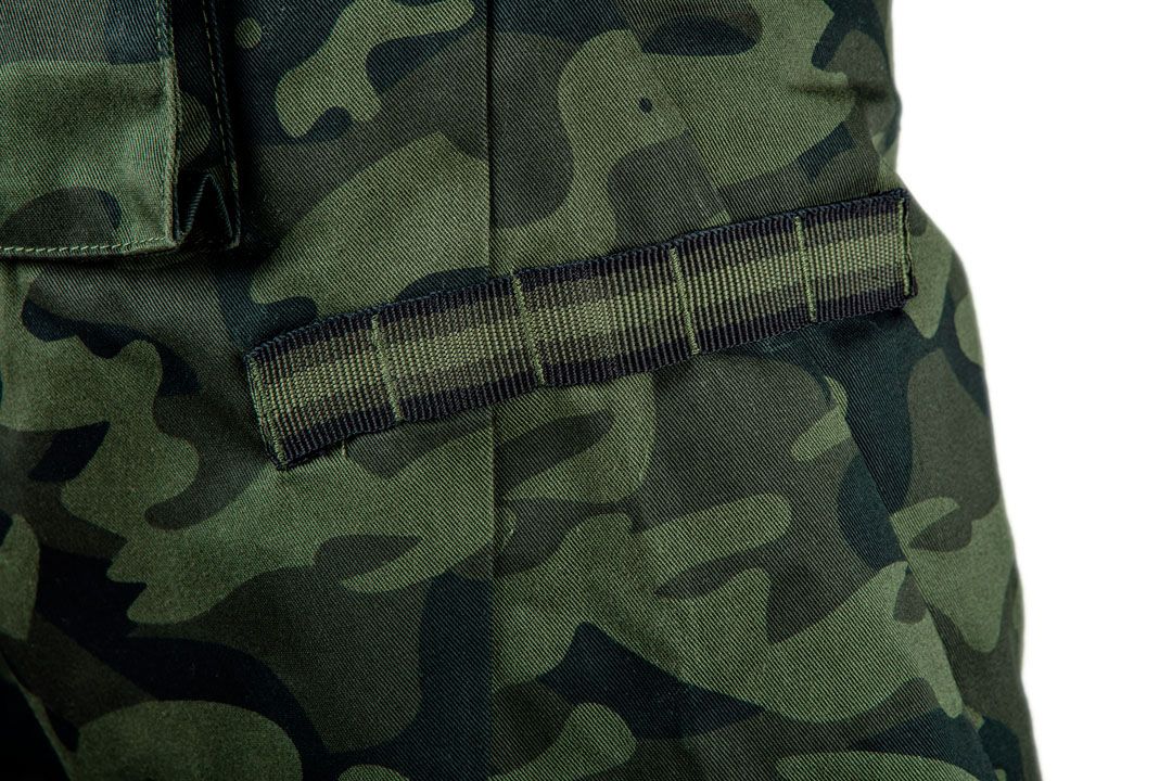 Шорти робочі Neo Tools Camo, еластичний пояс, XL(54), камуфляж