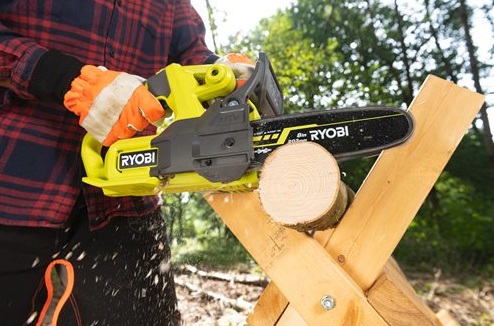 Пила ланцюгова акумуляторна Ryobi RY18CS20A-0, 18В ONE+, шина 20см, без АКБ та ЗП