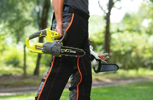 Пила ланцюгова акумуляторна Ryobi RY18CS20A-0, 18В ONE+, шина 20см, без АКБ та ЗП