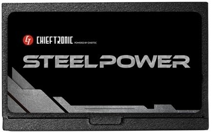 Блок живлення CHIEFTEC Steel Power  (650W), >85%, 80+ Bronze, 120мм, 1xMB 24pin(20+4), 2xCPU 8pin(4+4), 3xMolex, 6xSATA, 4xPCIe